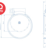 ABA ABA SAFE - 12 mm W1 Hoseclamp