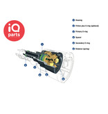 NORMA NORMAQUICK® S Quick Connector 90° NW3/8" - 9,5 mm