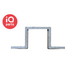 IQ-Parts Verkeersbordbeugel Vierkant, Aluminium Belgische Type 250 - 40 x 40 mm