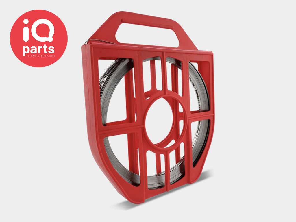 Serflex Endless hose clamp 8 mm width - W4 (AISI304)