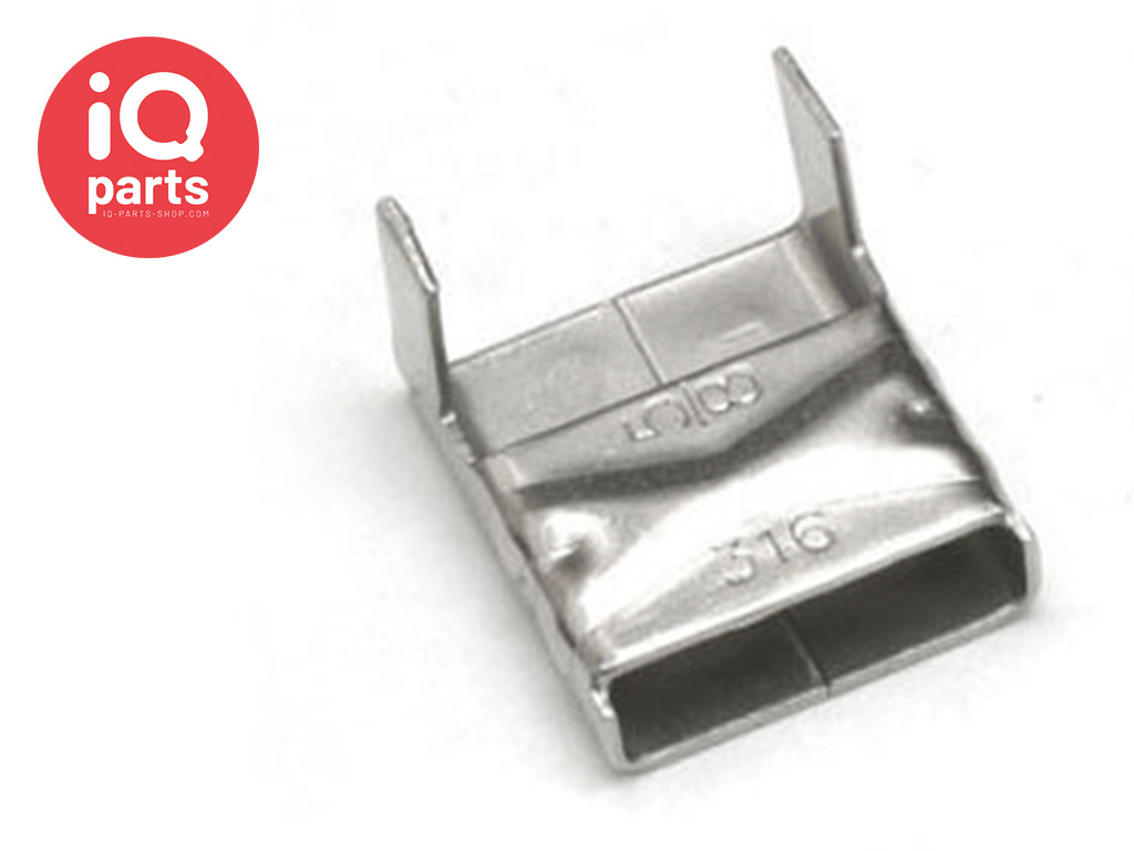 BAND-IT Klemplaat Clip Style RVS 316 - W5