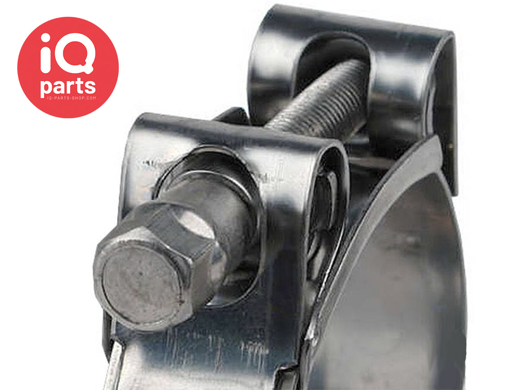 MIKALOR Hose Clamp 59mm - 63mm Range Supra W2 Stainless