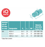 NORMA Normaplast VG/VGR Straight Compression Connecto