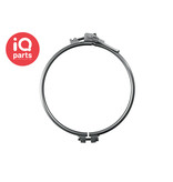 IQ-Parts IQ-Parts Quick-release clamping ring - SS - W1 - 2- pieces - galvanized - with securing bracket