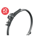 IQ-Parts IQ-Parts Quick-release clamping ring - SS - W4 (AISI 304) - 2- pieces - with securing bracket