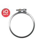 IQ-Parts IQ-Parts One-part clamping ring - with Egonon Seal Insert - W1 -  galvanized - 1 mm