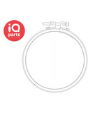 IQ-Parts IQ-Parts One-part clamping ring - with Egonon Seal Insert - W1 -  galvanized - 1 mm