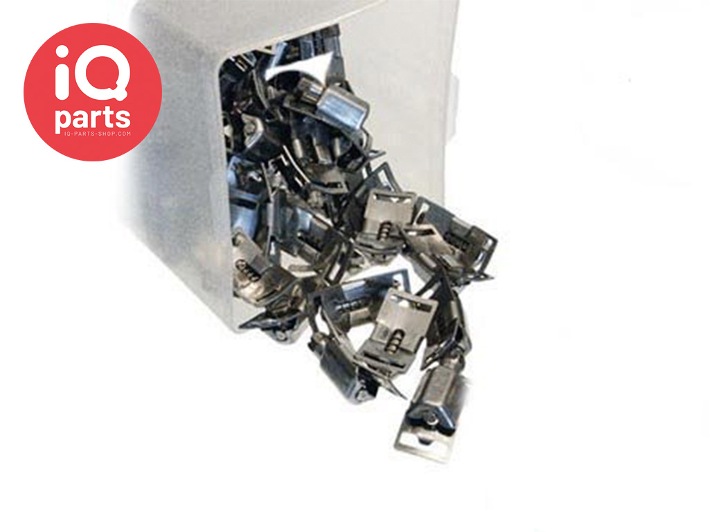 Mikalor Mikalor Adapflex Eindloze slangklem 8 mm - W4 (RVS 304) - 3 meter - 8 huisjes