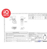 Mikalor Mikalor ASFA-L7 W2 - 7 mm Ladentisch Display, einschließlich Schlauchschellen