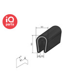 IQ-Parts IQ-Parts Protective Clamping profile PVC 1-2 mm