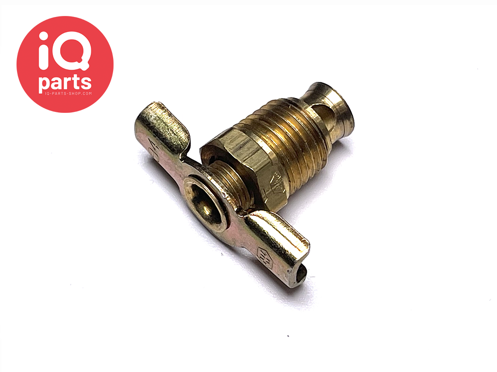 IQ-Parts Scheepsmotor koelwater aftapkraan 1/4" NPT