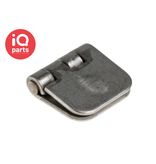 IQ-Parts Puntlascharnier 20 mm breed - W4 (RVS 304) A2