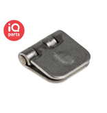 IQ-Parts Spot welded hinge 20 mm wide - W4 (stainless steel 304) A2