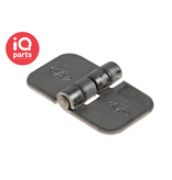 IQ-Parts Spot welded hinge 20 mm wide - W4 (stainless steel 304) A2