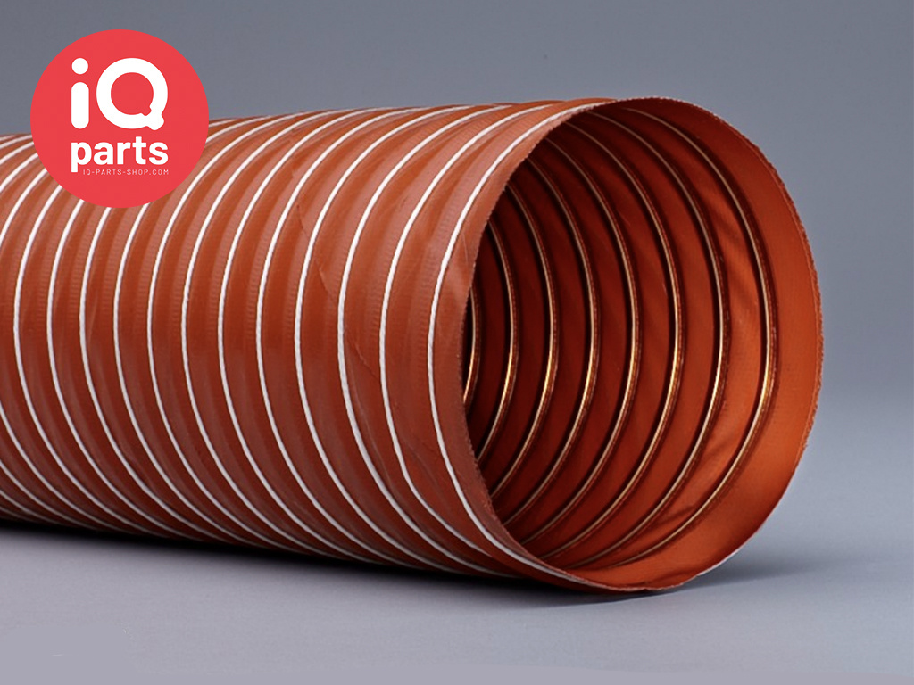 Flexadux Silicone luchtslang 1-laags (prijs per meter)