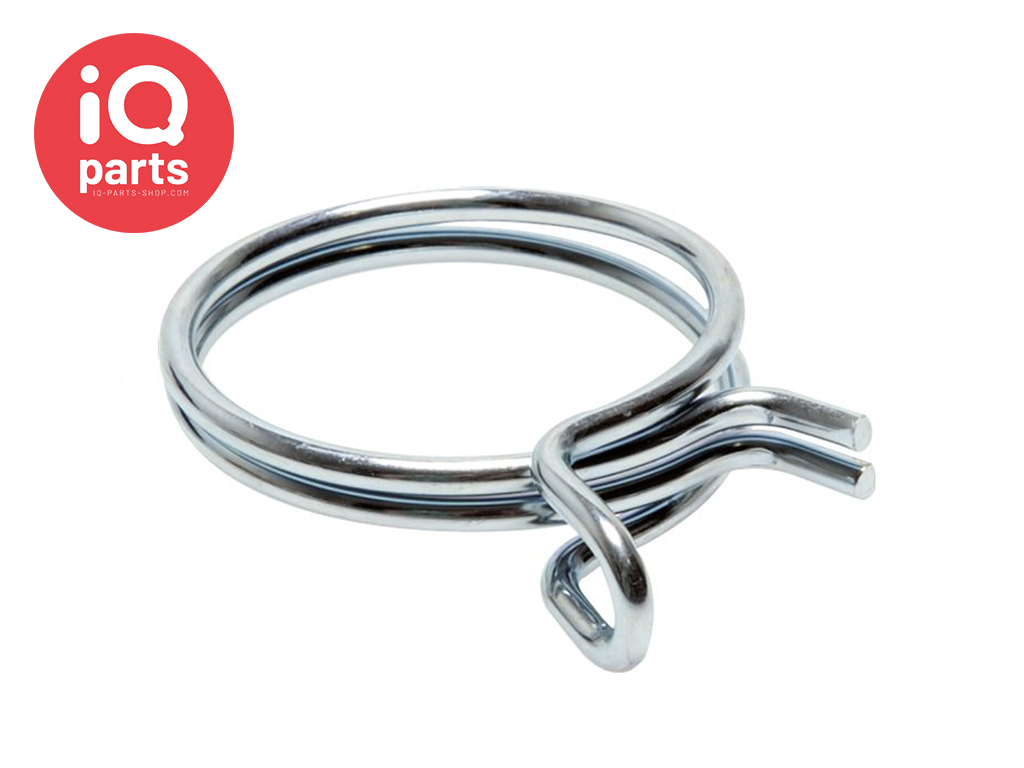 IQ-Parts Wire Clip, W1 (Galvanized spring steel)