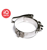 NORMA Norma SVSP-S Quick Release Clamps with Hinge | 20 mm width | W4 (AISI 304) | model "OE"