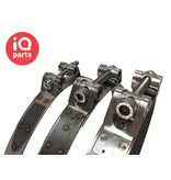 IQ-Parts IQ-Parts GBS Schlauchschelle nach maß | W2 (AISI 430) | eine Schraube | 20 - 25 - 30 mm breit