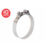 IQ-Parts IQ-Parts GBS Hose Clamp tailor made | W2 (AISI 430) | single bolt | 20 - 25 - 30 mm width