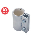 IQ-Parts IQ-Parts  DVK 6 Tube Clamp connector | ALU | Rubber gasket | 100 mm