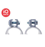 IQ-Parts IQ-Parts  DVK 6 Tube Clamp connector | ALU | Rubber gasket | 100 mm