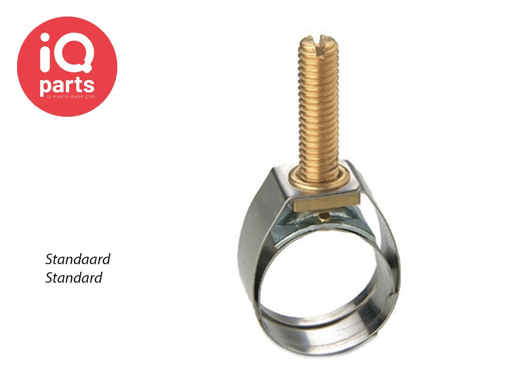 Safety hose clamps L | Standard | Stainless Steel | Conductive