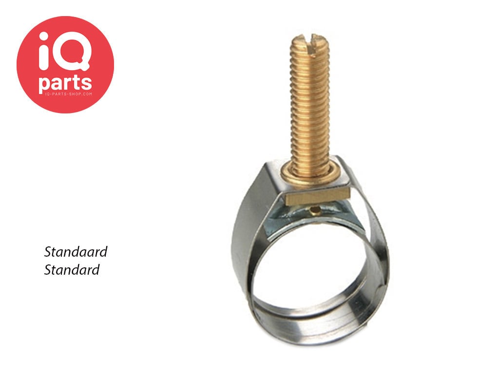 Safety hose clamps K, Standard, Stainless Steel, Conductive