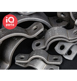 IQ-Parts IQ-Parts Rohrschelle nach DIN 3567 | Form A | Stahl Blank