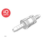 CPC CPC - SMC02 / SMCD02 | Compleet In-line Coupling | Acetal | Hose barb 3,2 mm (1/8")