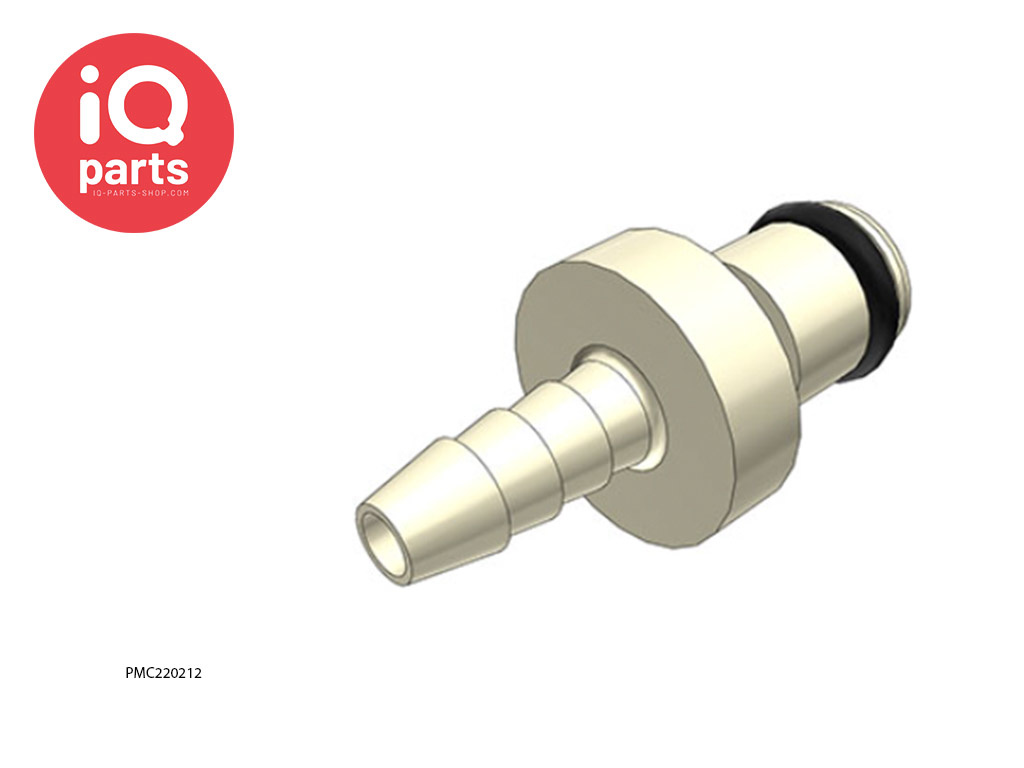 CPC PMC220212 / PMCD220212 | In-line Coupling Insert | Polypropylene | Hose barb 3,2 mm (1/8")