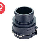 NORMA NORMAQUICK® PS3 straight Quick Connector 0° NW32 - 38,4 mm