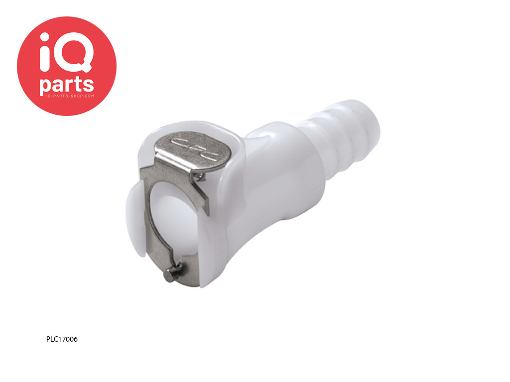 CPC PLC17006 / PLCD17006 | Kupplung | Acetal | Schlauchanschluss 9,5 mm