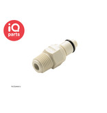 CPC CPC - PLC2400412 / PLCD2400412 | Stecker | Polypropylen | 1/4" NPT Außengewinde