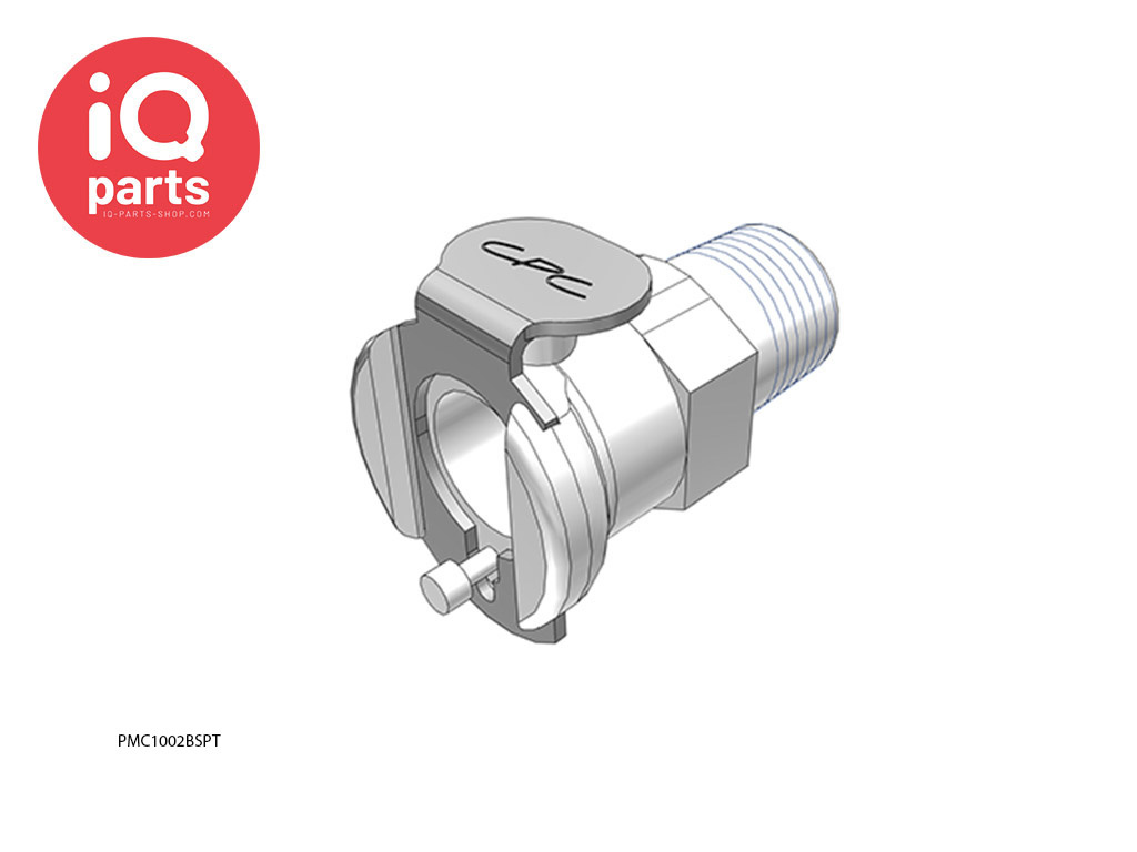 CPC PMC1002BSPT / PMCD1002BSPT | Coupling Body | Acetal | 1/8" BSPT Pipe thread