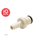 CPC CPC - PLC2200412 / PLCD2200412 | In-line Coupling Insert | Polypropylene | Hose barb 6,4 mm (1/4")