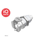 CPC CPC - PMC1601 / PMCD1601 | Coupling body | Panel Mount | Hose barb 1,6 mm (1/16")