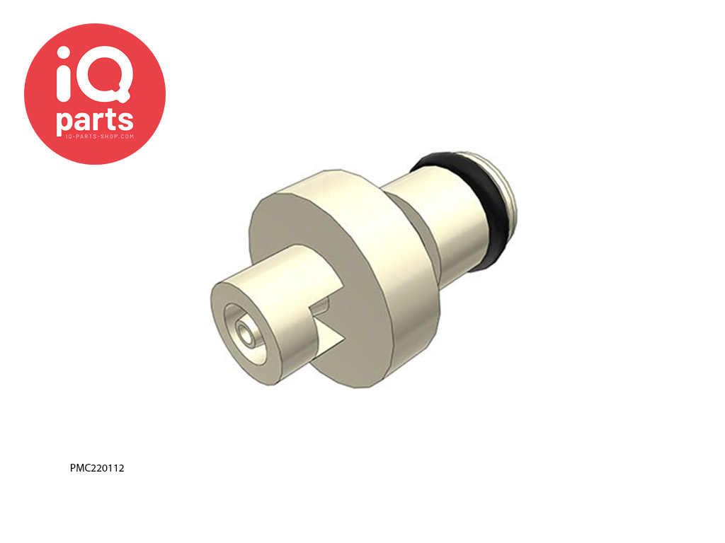 CPC PMC220112 / PMCD220112 | In-line Coupling Insert | Polypropylene | Hose barb 1,6 mm (1/16")