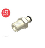 CPC CPC - PMC240212 / PMCD240212 | In-line Coupling Insert | Polypropylene | 1/8" NPT Pipe thread