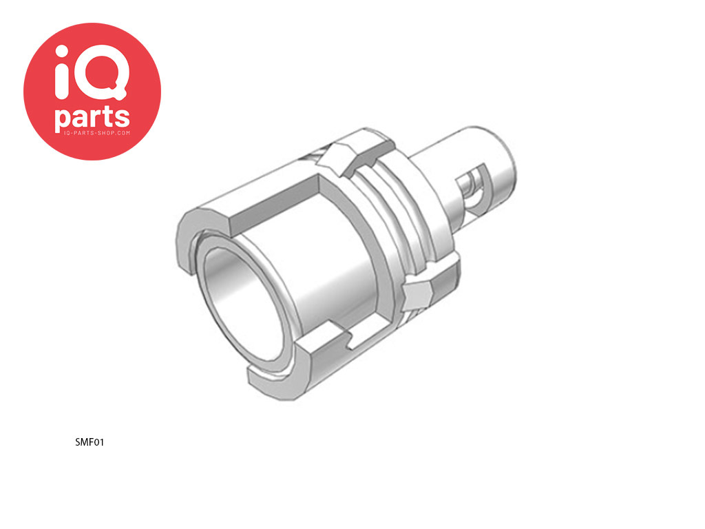 CPC SMF01 / SMFD01 | Coupling Body | Acetal | Hose Barb 1,6 mm (1/16")