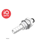CPC CPC - PMC4204 / PMCD4204 | Coupling Insert | Panel Mount | Hose barb 6,4 mm (1/4")