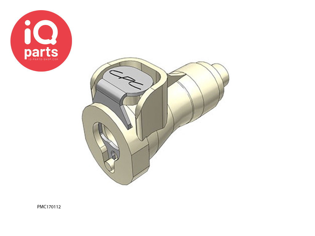 CPC PMC170112 / PMCD170112 | In-Line Coupling body | Polypropylene| Hose barb 1,6 mm (1/16")