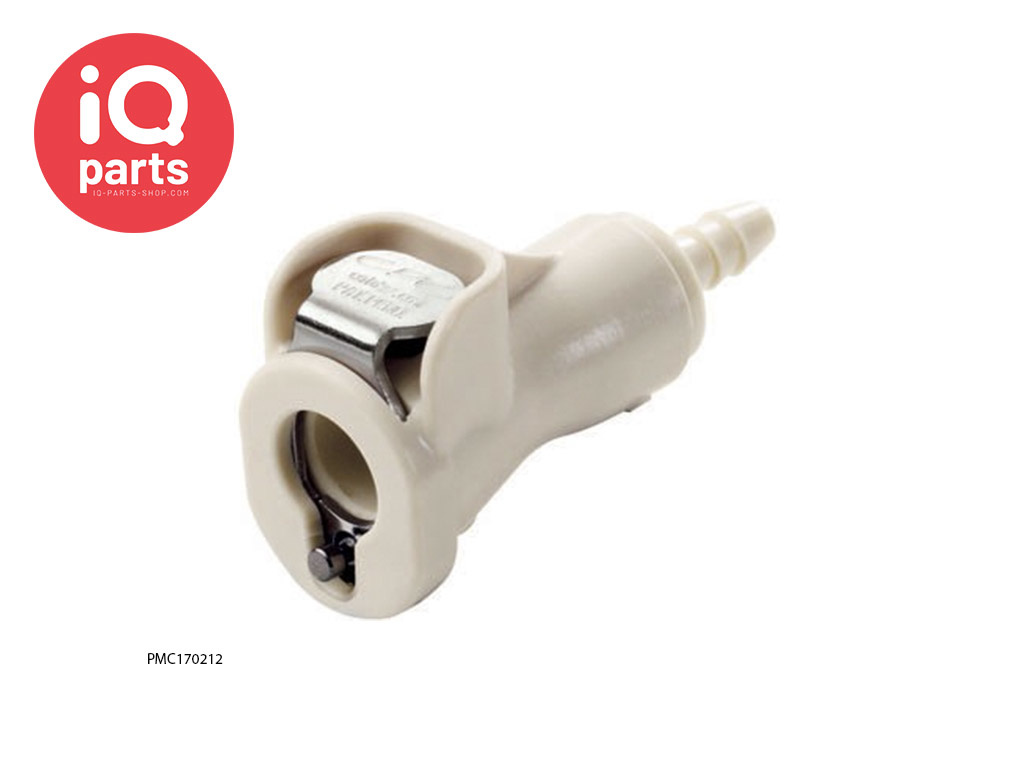 CPC PMC170212 / PMCD170212 | In-Line Coupling body | Polypropylene| Hose barb 3,2 mm (1/8")