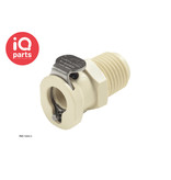 CPC CPC - PMC100412 / PMCD100412 | In-Line Coupling body | Polypropylene| 1/4" NPT Pipe thread