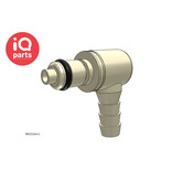 CPC CPC - PMC230412 / PMCD230412 | Stecker 90º| Polypropylen | Schlauchanschluss 6,4 mm