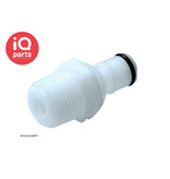 CPC CPC - APC24006BSPT / APCD24006BSPT | In-line Coupling Insert | Acetal | 3/8" BSPT Pipe Thread