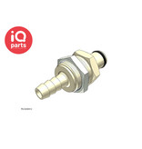 CPC CPC - PLC4200412 / PLCD4200412 | In-line Coupling Insert | Panel Mount | Hose barb 6,4 mm (1/4")