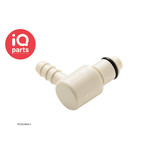 CPC CPC - PLC2300412 / PLCD2300412 | Elbow Coupling Insert | Polypropylene | Hose barb 6,4 mm (1/4")