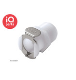 CPC CPC - PLC10006BSPT/ PLCD10006BSPT | Coupling body | Acetal | 3/8" BSPT Pipe thread