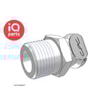 CPC CPC - PLC10006BSPT/ PLCD10006BSPT | Coupling body | Acetal | 3/8" BSPT Pipe thread