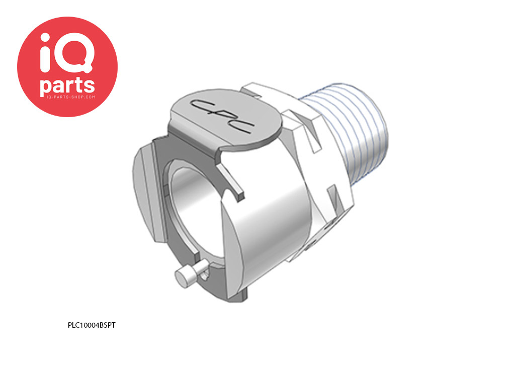 PLC10004BSPT / PLCD10004BSPT | Kupplung | Acetal | 1/4" BSPT Außengewinde